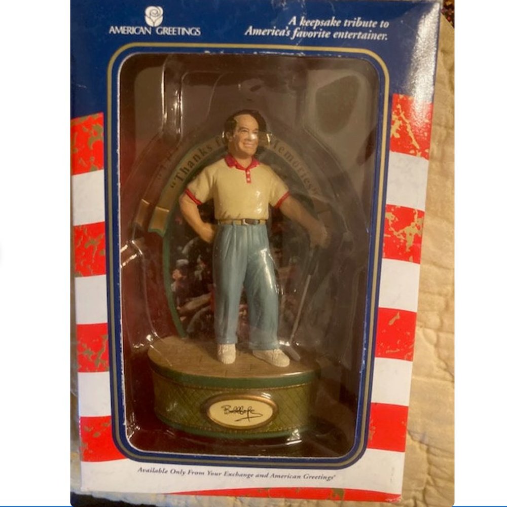 Vintage Bob Hope Christmas Ornament